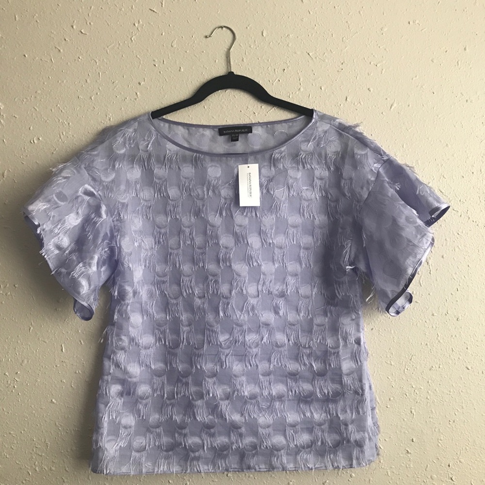 Banana Republic Lilac Blouse